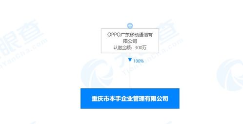 OPPO成立本手企業管理公司，注冊資本300萬深耕管理與咨詢領域